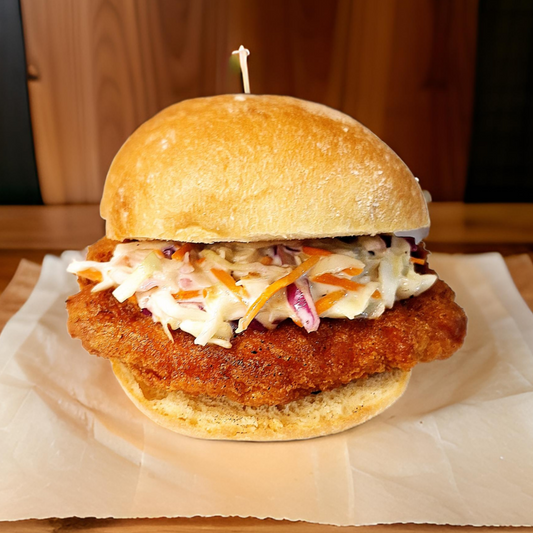 Crispy buffalo sandwich